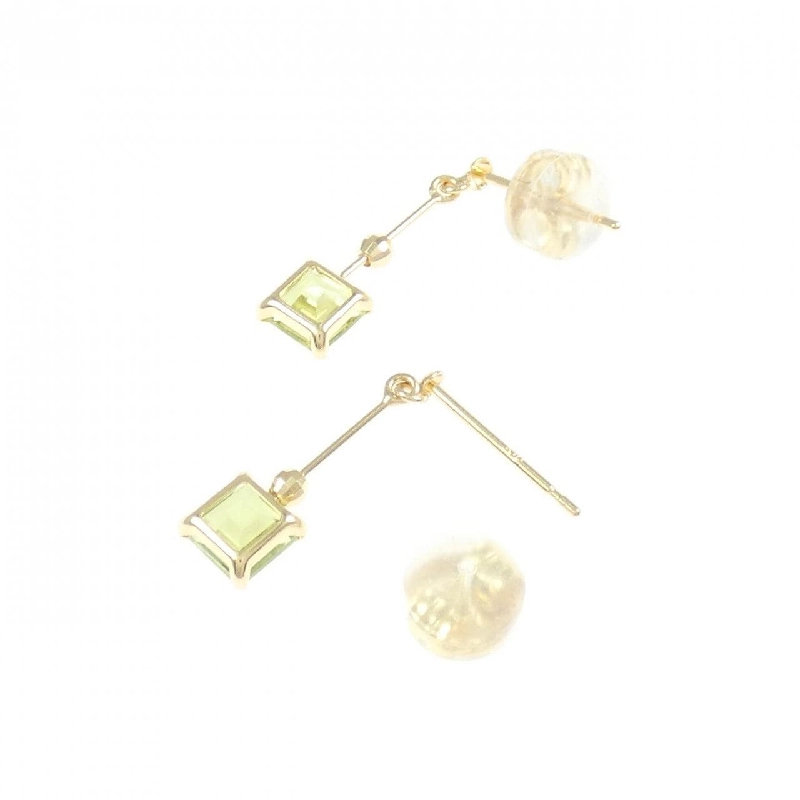 K18YG Peridot Bông tai - Hàng hiệu Chính hãng 869767