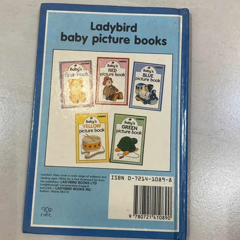 NGOẠI VĂN tiếng anh trẻ em : BABY ‘s BLUE picture book - ladybird  1027827
