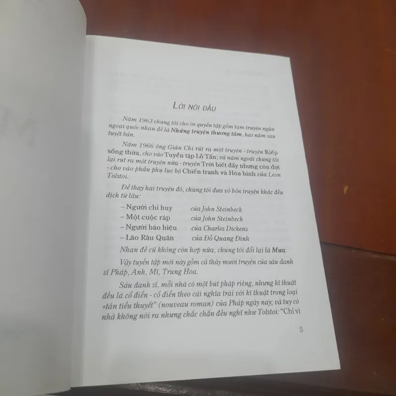 MƯA (tập truyện ngắn Nguyễn Hiến Lê tuyển dịch) 732124