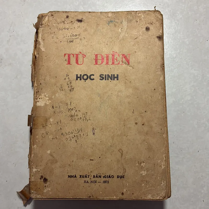 Từ điển học sinh - 1972s (có thiếu trang) 738890