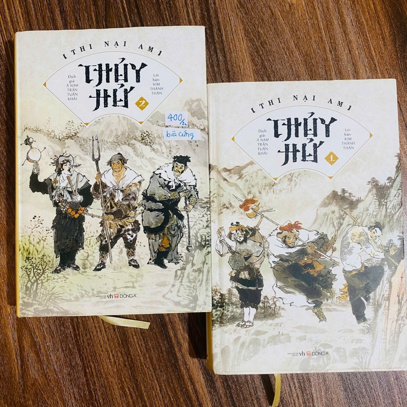 Thủy Hử (Bộ 2 Tập) - Bìa cứng  - Thi Nại Am#HATRA 536418