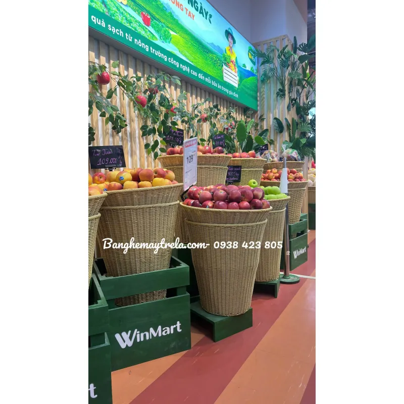 Sọt trưng bày trái cây siêu thị 728925