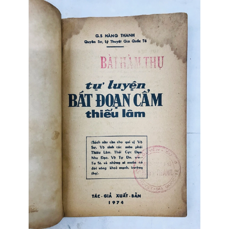 Tự luyện bát đoạn cẩm thiếu lâm - Hàng Thanh 127369