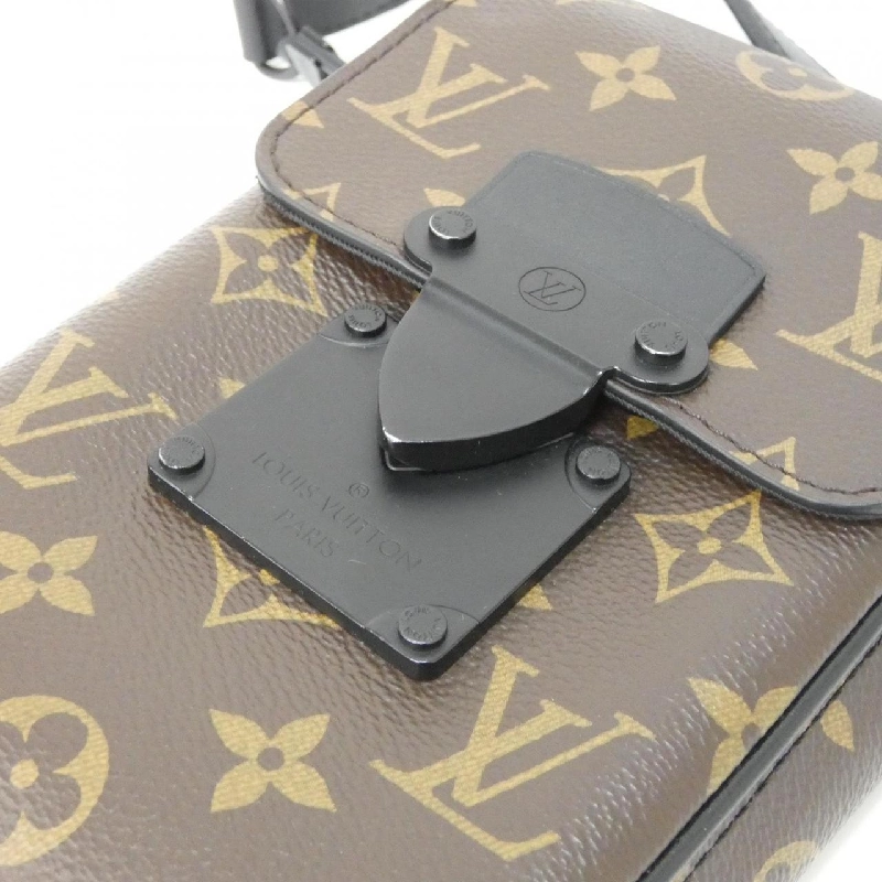 Túi đeo vai Louis Vuitton Monogram Macassar S-Lock Vertical Wearable Wallet M81522 - Hàng hiệu Chính hãng 766856