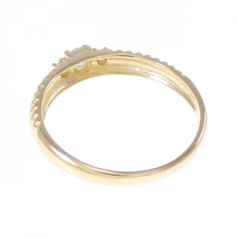 Nhẫn kim cương K18YG 0.14CT 669209