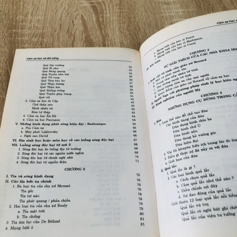 CẢM XẠ HỌC & ĐỜI SỐNG  974781