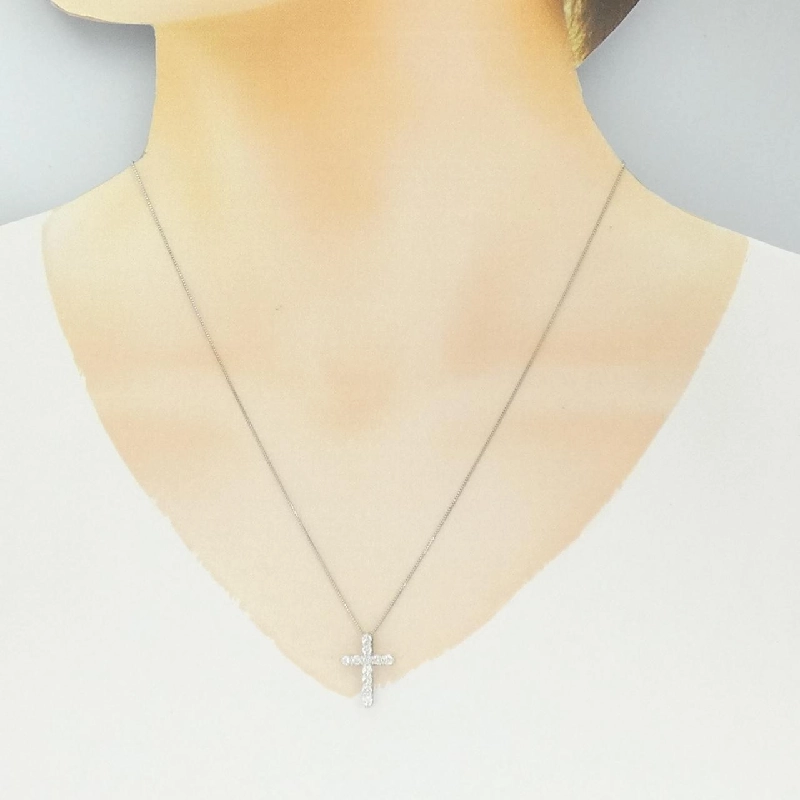 Dây chuyền kim cương PT900/PT850 0.50CT - Hàng hiệu Chính hãng 856455