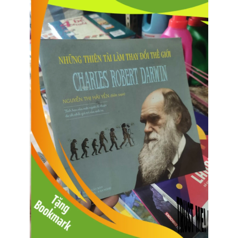 (TẶNG BOOKMARK) Những thiên tài làm thay đổi thế giới Charles Darwin 949932