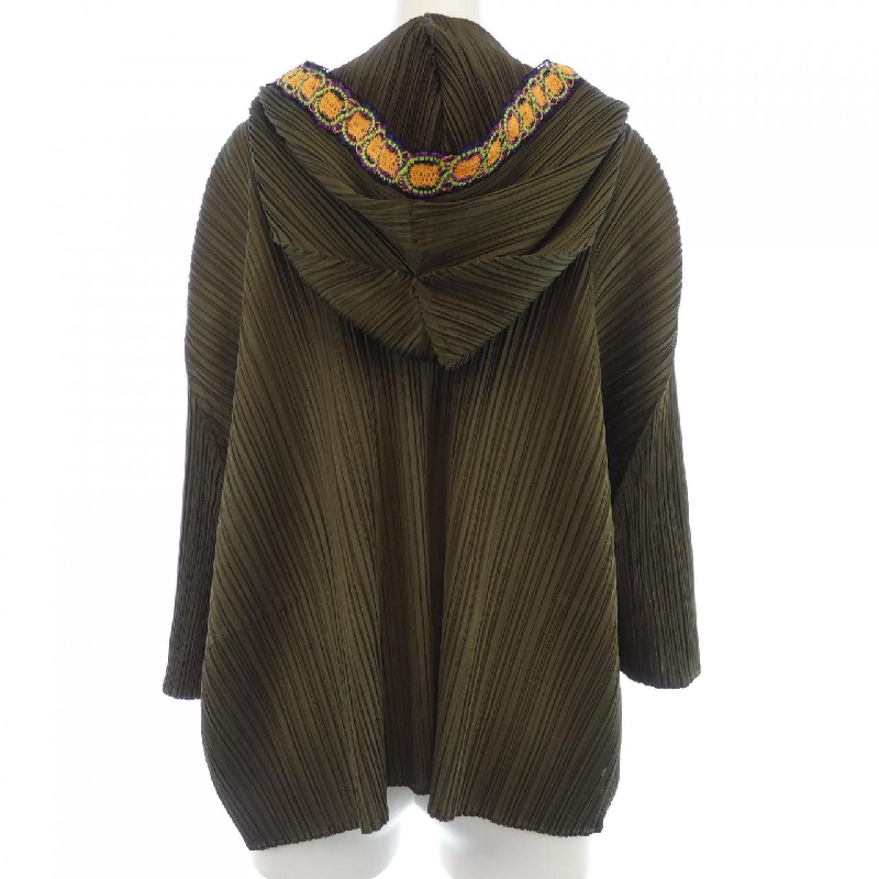 Pleats Please 2017 Áo khoác có viền ren PP73-JC573 7562073 634242