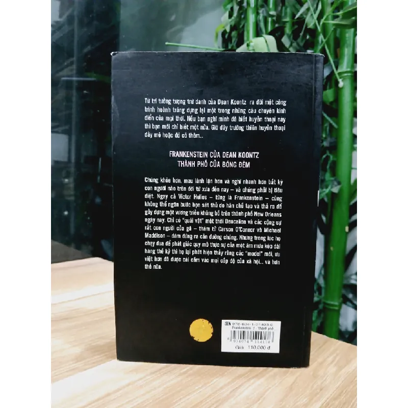 thành phố của bóng đêm quyển 2- Frankenstein của DEAN KOONTZ 700811