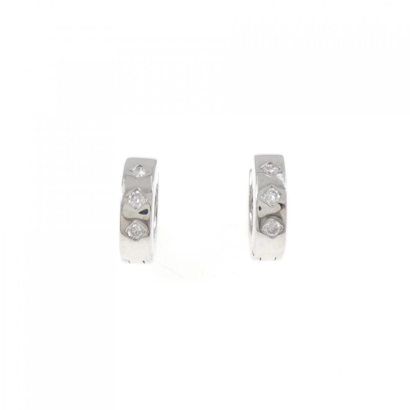 K18WG Bông tai kim cương 0.16CT - Hàng hiệu Chính hãng 872243