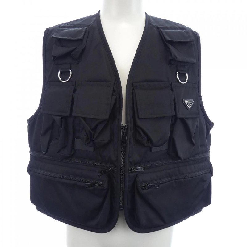 Áo gile PRADA với logo hình tam giác SGC499 SOOO 1WQ8 - Hàng hiệu Chính hãng 883955