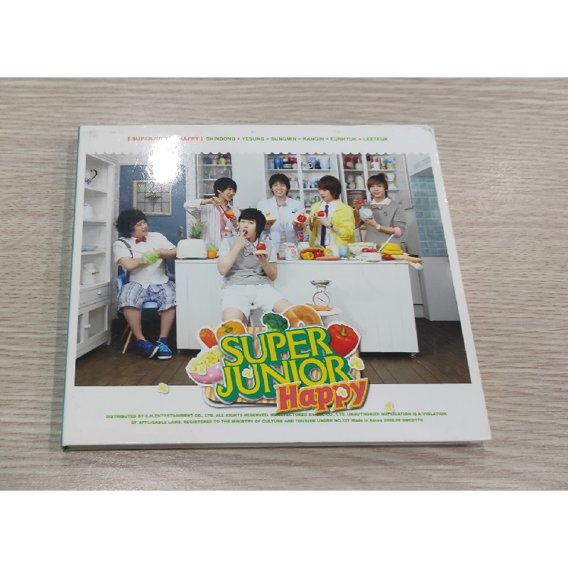 ALBUM SUPER JUNIOR HAPPY  7011