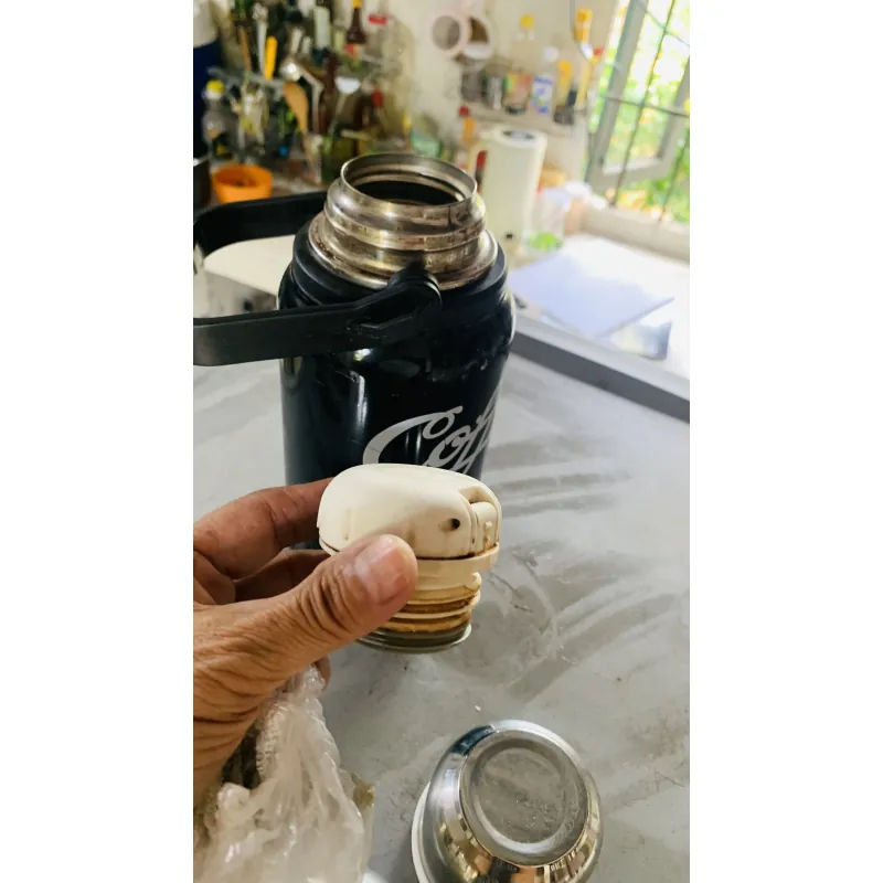 Bình Giữ Nhiệt Cofee Cup - màu đen - 1 lít 751640