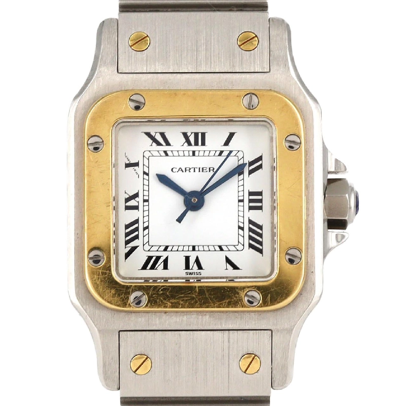 Cartier Santos Galbee SM YG kết hợp SSxYG tự động - Hàng hiệu Chính hãng 875881