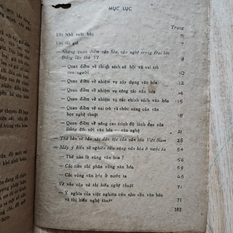 Mấy vấn đề văn hóa cần nghiên cứu | trần độ 977287