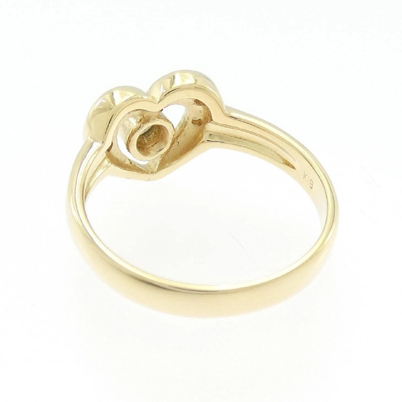 Nhẫn kim cương hình trái tim K18YG 0.18CT 668823
