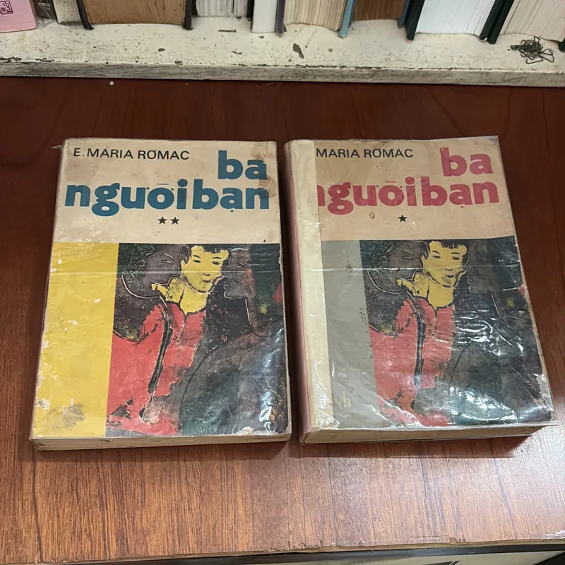 II Sách Xưa: Ba Người Bạn (Trọn Bộ 2 Tập) - E. MARIA RƠMAC - 1988 590490