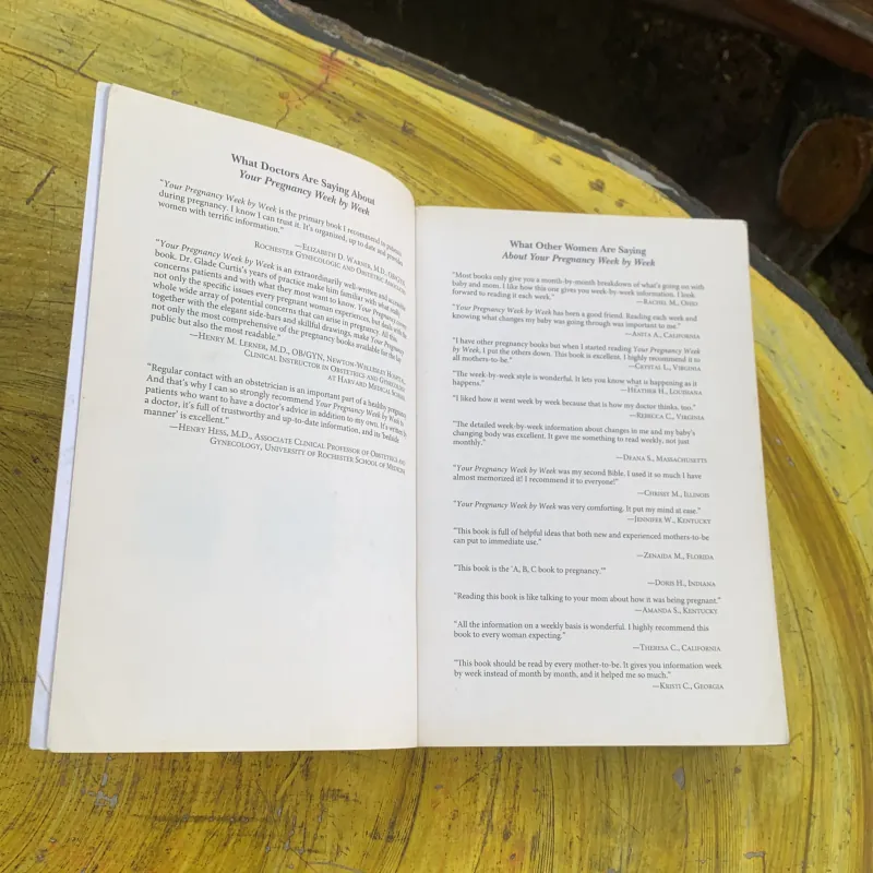 YOUR PREGNANCY WEEK BY WEEK  761221