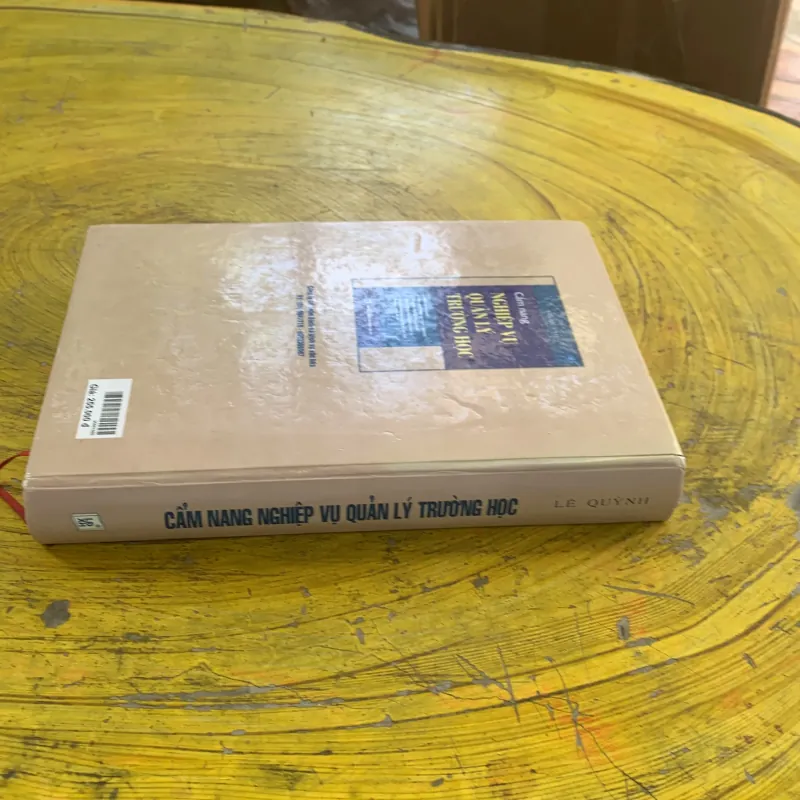 CẨM NANG NGHIỆP VỤ QUẢN LÝ TRƯỜNG HỌC - LÊ QUỲNH 956944