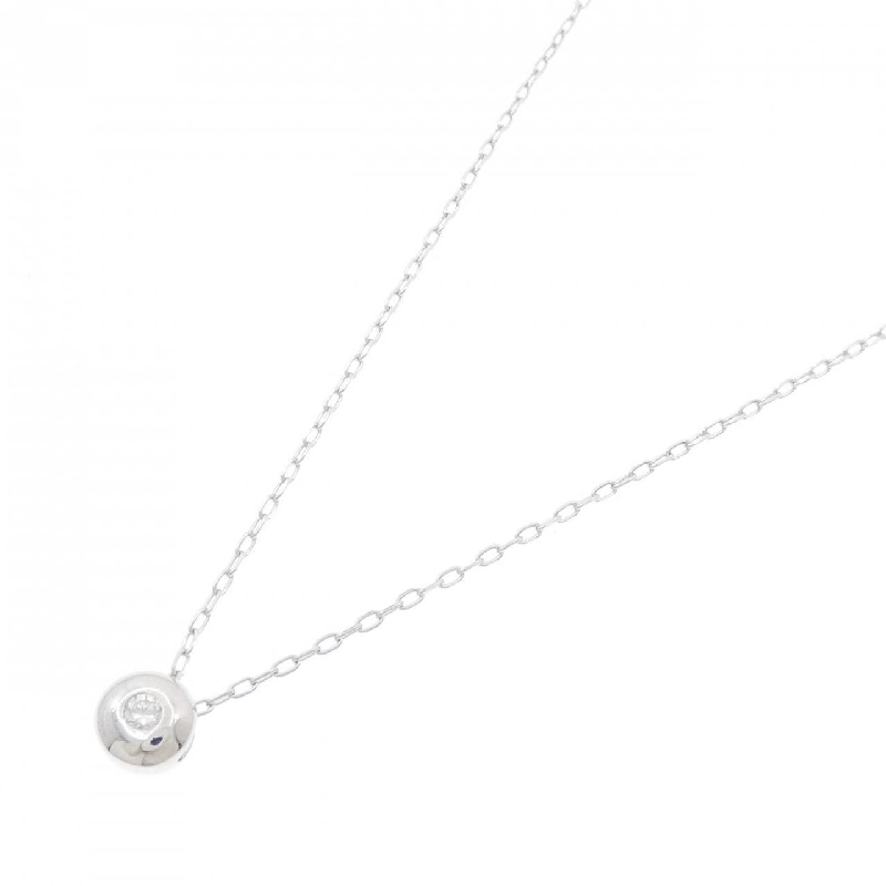 K18WG Dây chuyền kim cương 0.05CT - Hàng hiệu Chính hãng 862853