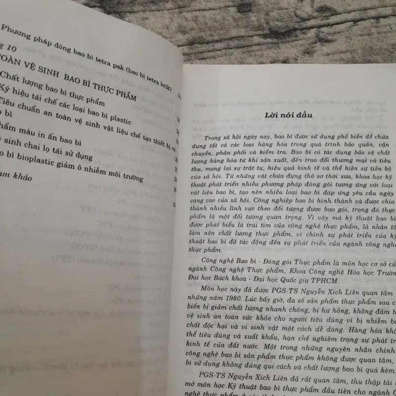 Kỹ thuật Bao bì Thực phẩm. TG Tiến sỹ Đống Thị Anh Đào. ĐHBK TPHCM 745140