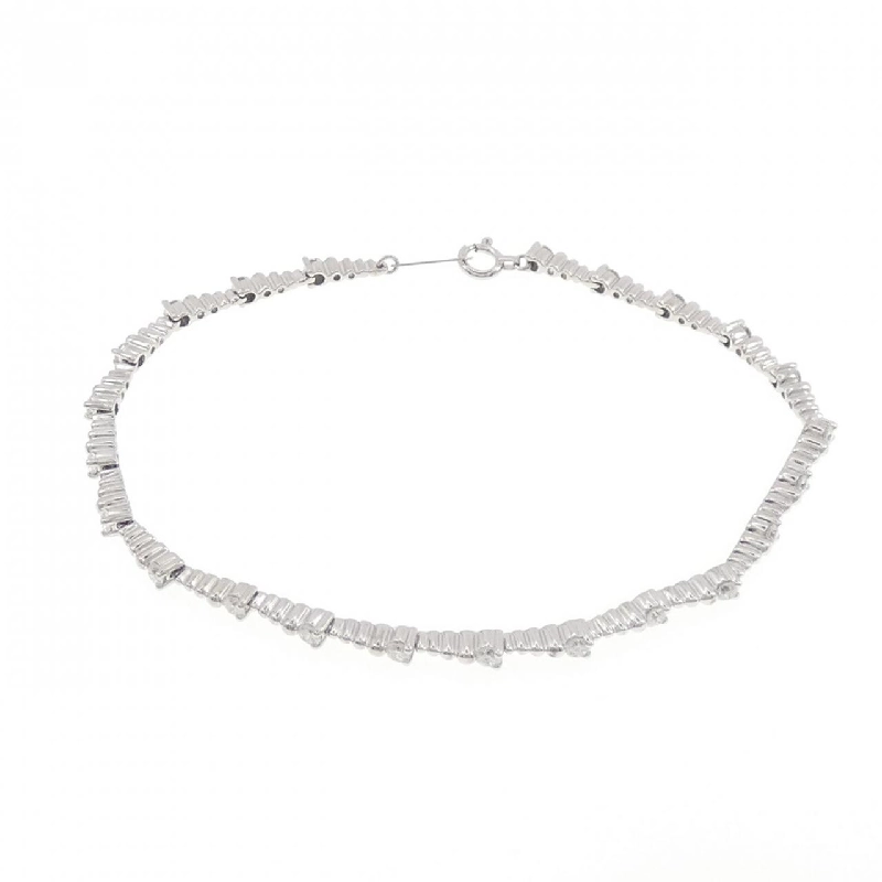 K18WG Vòng tay kim cương 0.92CT - Hàng hiệu Chính hãng 872637