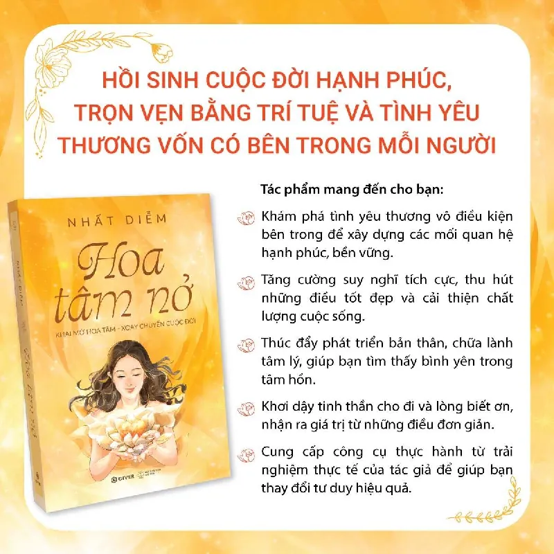 Hoa Tâm Nở - Nhất Diễm - GIVER BOOKS - KỸ NĂNG 595492