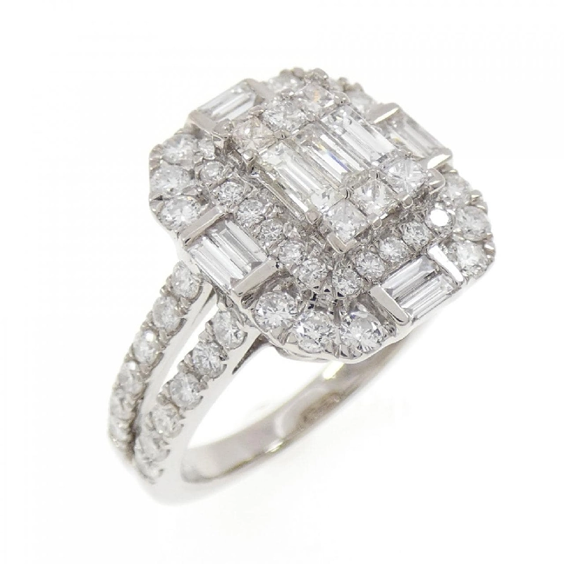 Nhẫn kim cương K18WG 1.40CT 668272