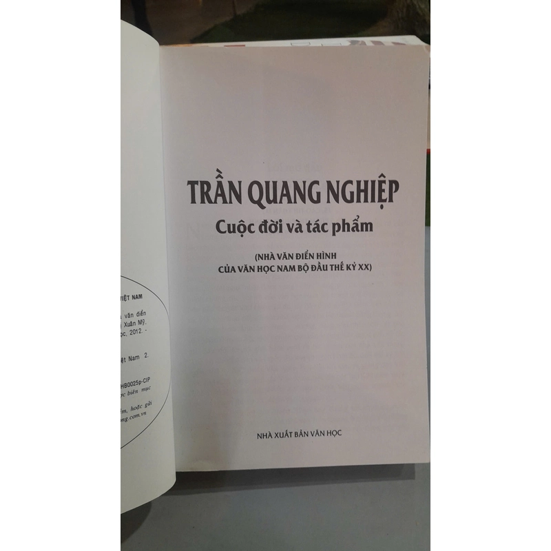 TRẦN QUAN NGHIỆP - CUỘC ĐỜI VÀ TÁC PHẨM 454388
