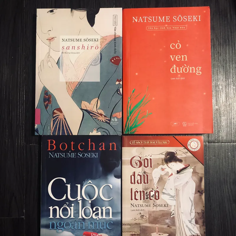 Combo 4 tác phẩm Natsume Soseki 562237