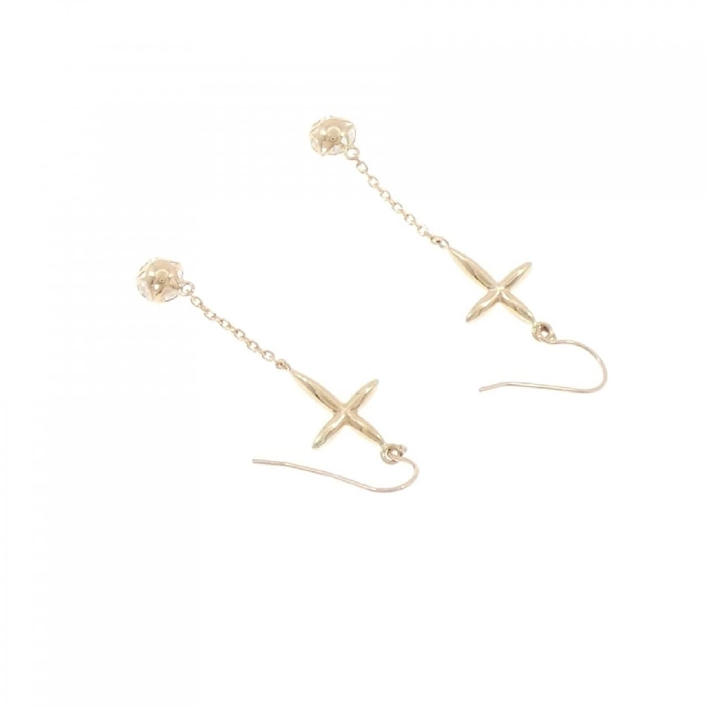 K10YG Bông tai hình chữ thập - Hàng hiệu Chính hãng 869211