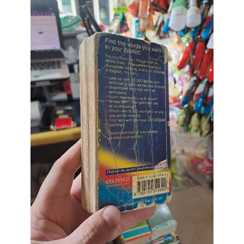 Oxford Learner's Pocket Dictionary - New Edition mới 70% ố nhăn bìa HỌC NGOẠI NGỮ HCM3012 750362