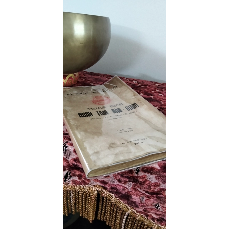 Minh Tâm Bửu Giám -Hội Khổng học Việt Nam in lần đầu năm 1955 (cuốn sách 70 tuổi, hiếm) 532814