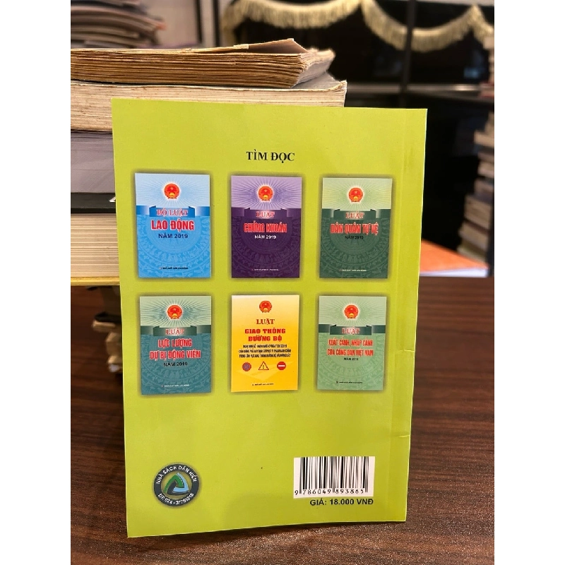 Luật thư viện 2019- NXB Lao động 930793