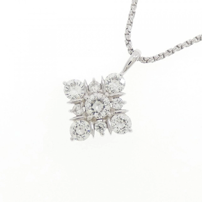 K18WG Dây chuyền kim cương - Hàng hiệu Chính hãng 866566