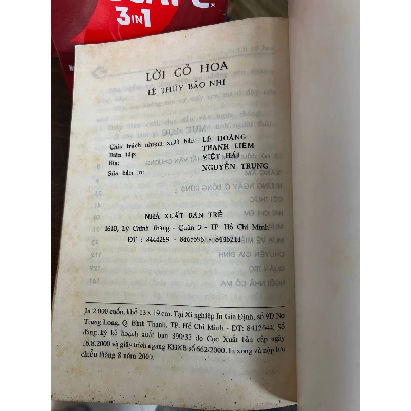 Lửa Gió Lời Cỏ Hoa - Lê Thúy Bảo Nhi 934220