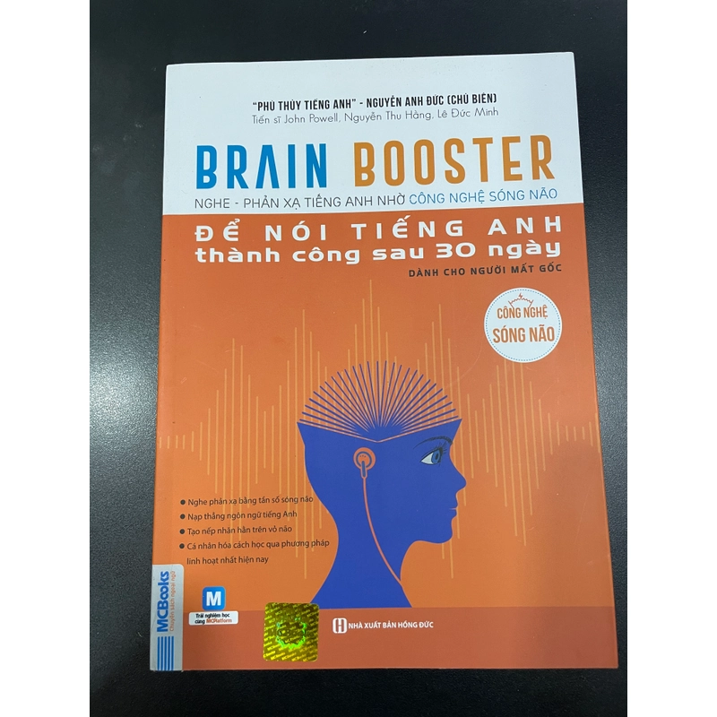 Brain Booster - Nghe phản xạ tiếng Anh nhờ công nghệ sóng não mới nguyên seal 369741