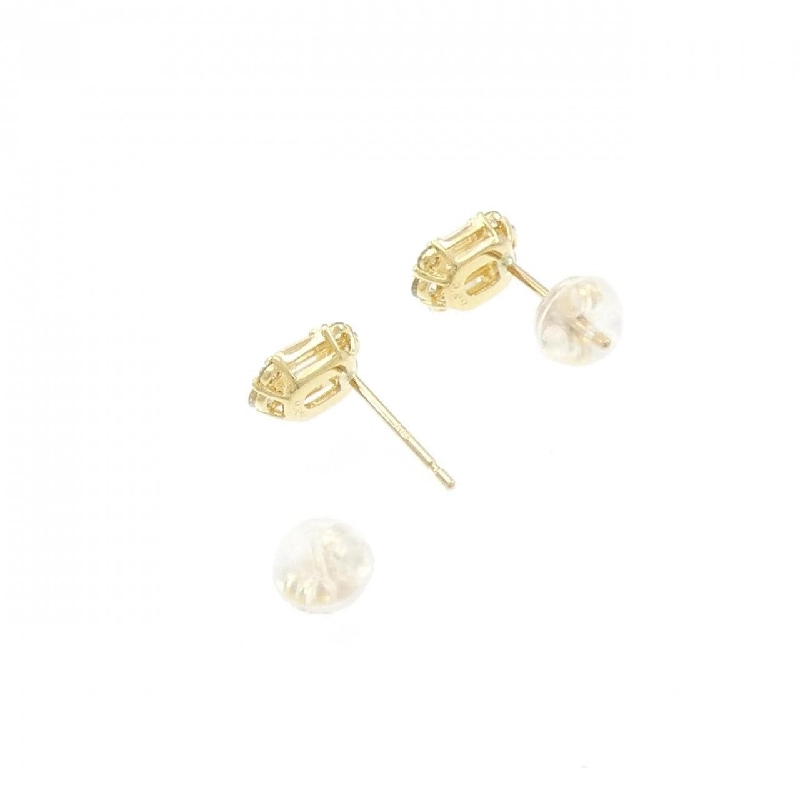 Bông tai kim cương K18YG 0.40CT - Hàng hiệu chính hãng 872242