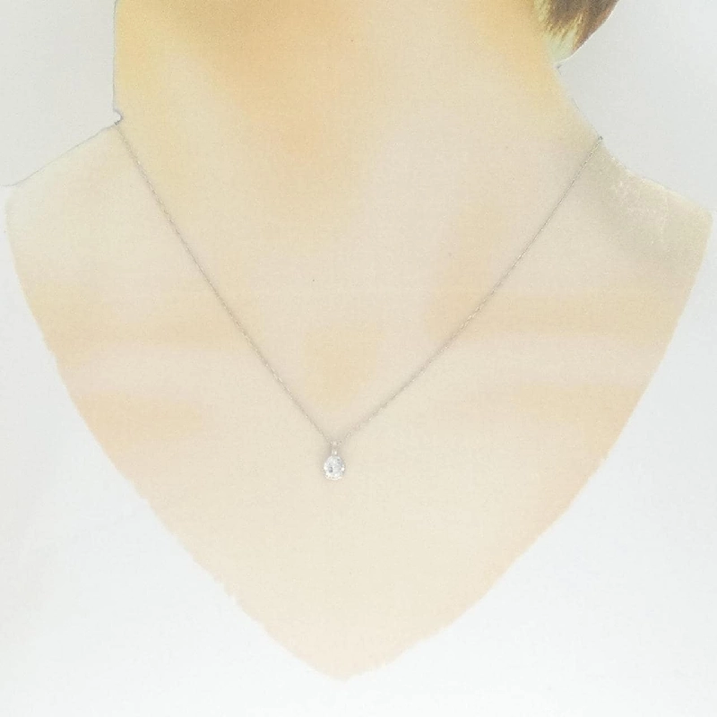 Dây chuyền kim cương Solitaire PT900/PT850 0.337CT - Hàng hiệu Chính hãng 862101