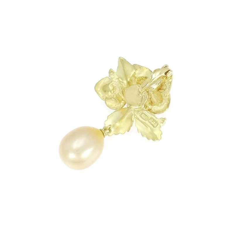 K18YG Rose Trắng Ngọc Trai Pendant - Hàng hiệu Chính hãng 864326