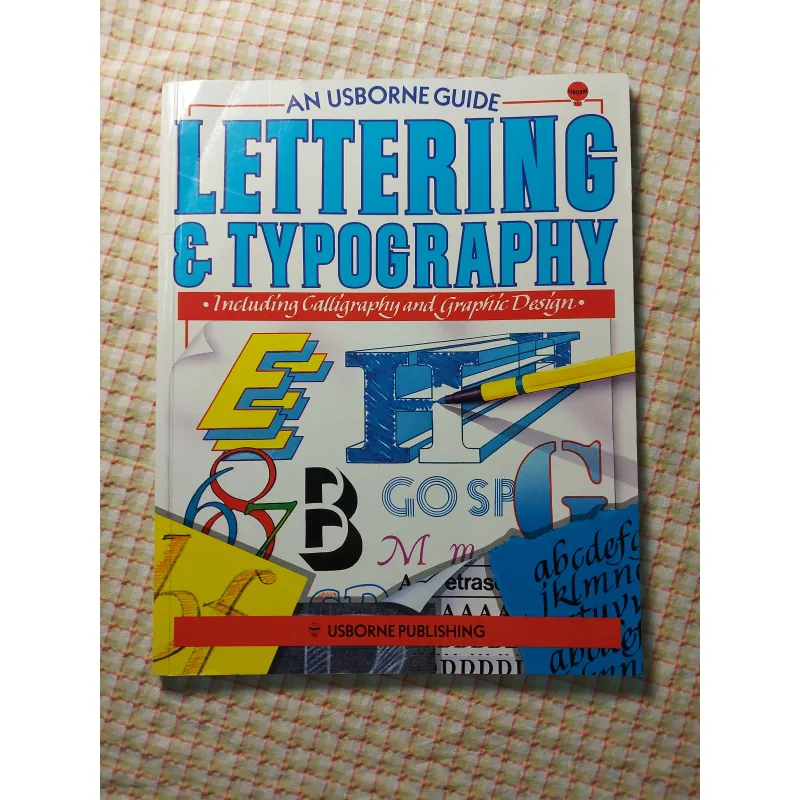 📘 LETTERING & TYPOGRAPHY An Usborne Guide – Usborne Publishing 732226