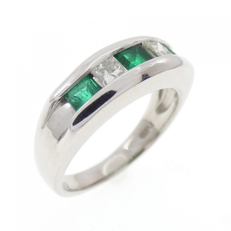 Nhẫn Emerald PT900 0.59CT - Hàng hiệu Chính hãng 854533