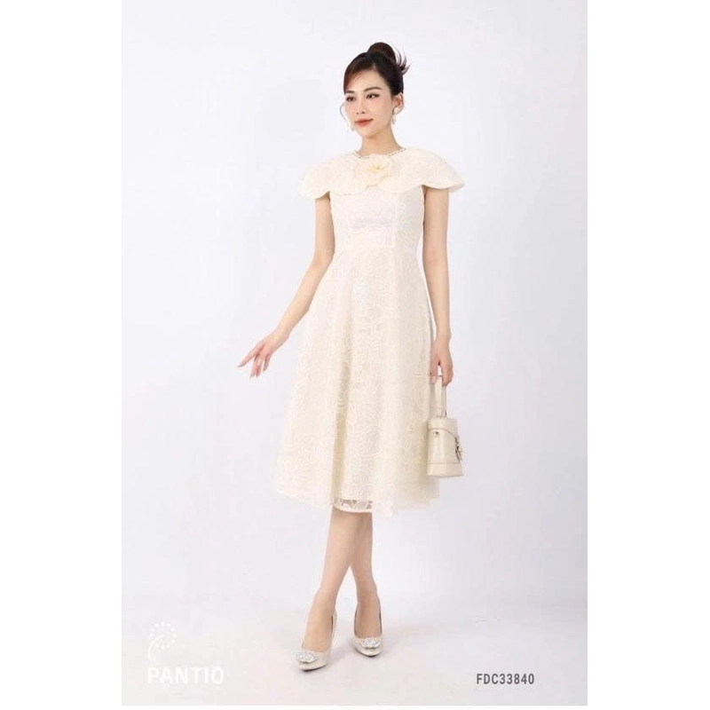 Đầm công sở vải ren  551427