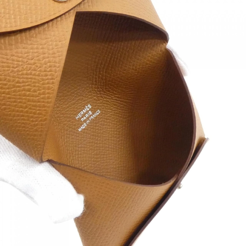 【Sản phẩm chưa sử dụng】Thẻ đựng thẻ Hermes Calvi 044164CK 623959