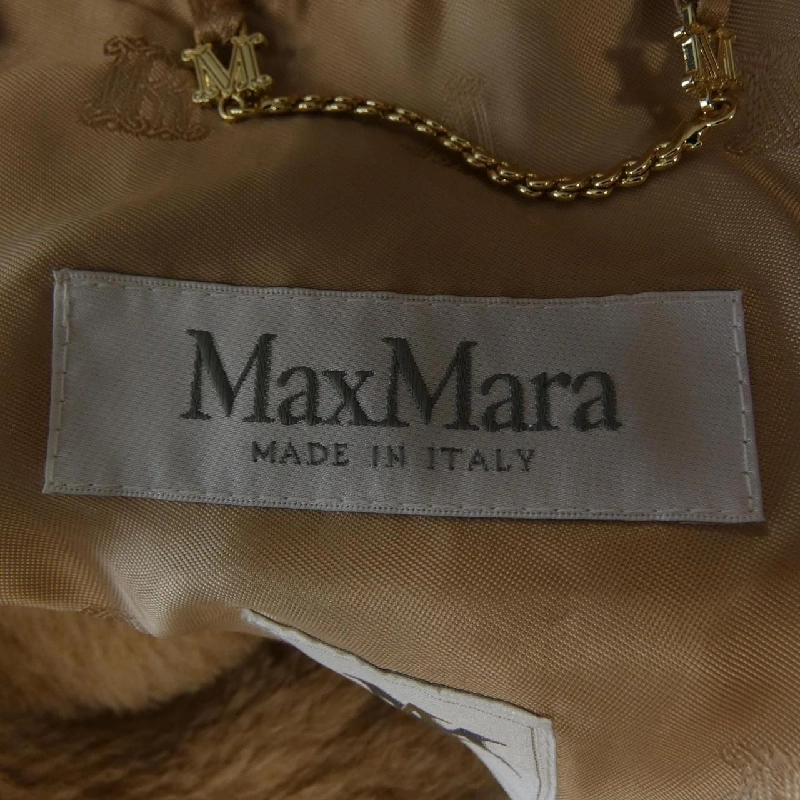 Max Mara 473625 Áo choàng gấu teddy 632971