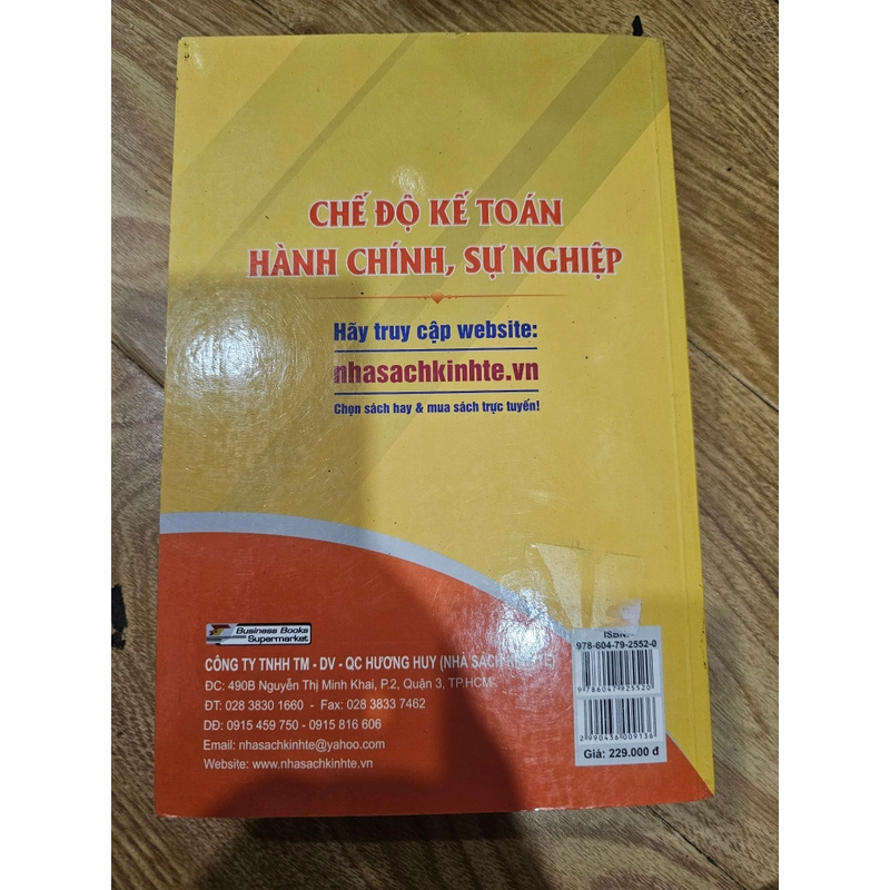 Chế độ kế toán hành chính sự nghiệp  380220