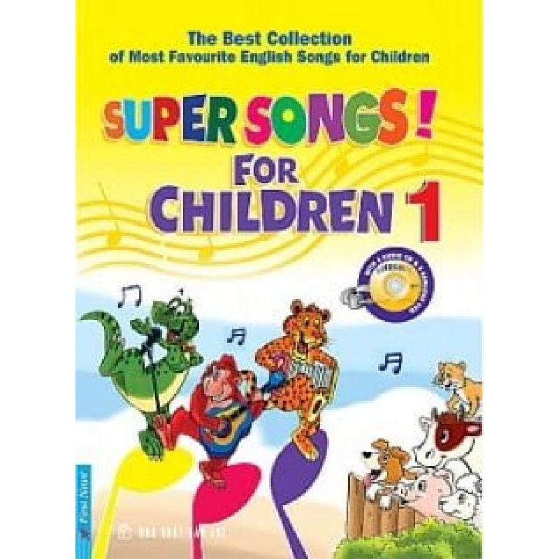 Hộp Super Songs For Children 1 (Sách + CD) - Nhiều Tác Giả 293283