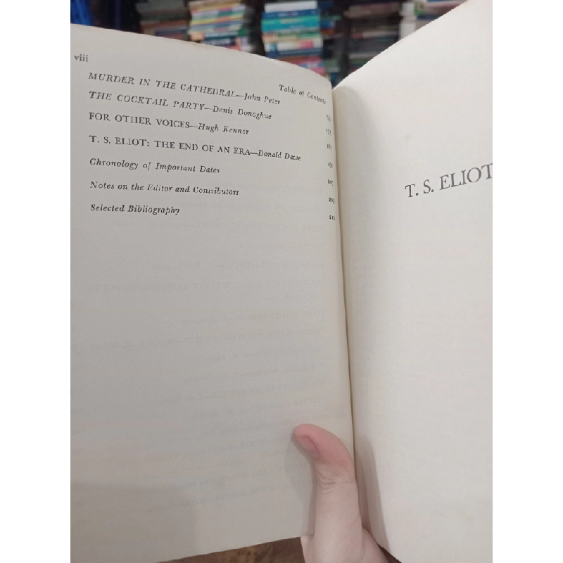 T. S. Eliot: A collection of critical essays - Hugh Kenner 505936
