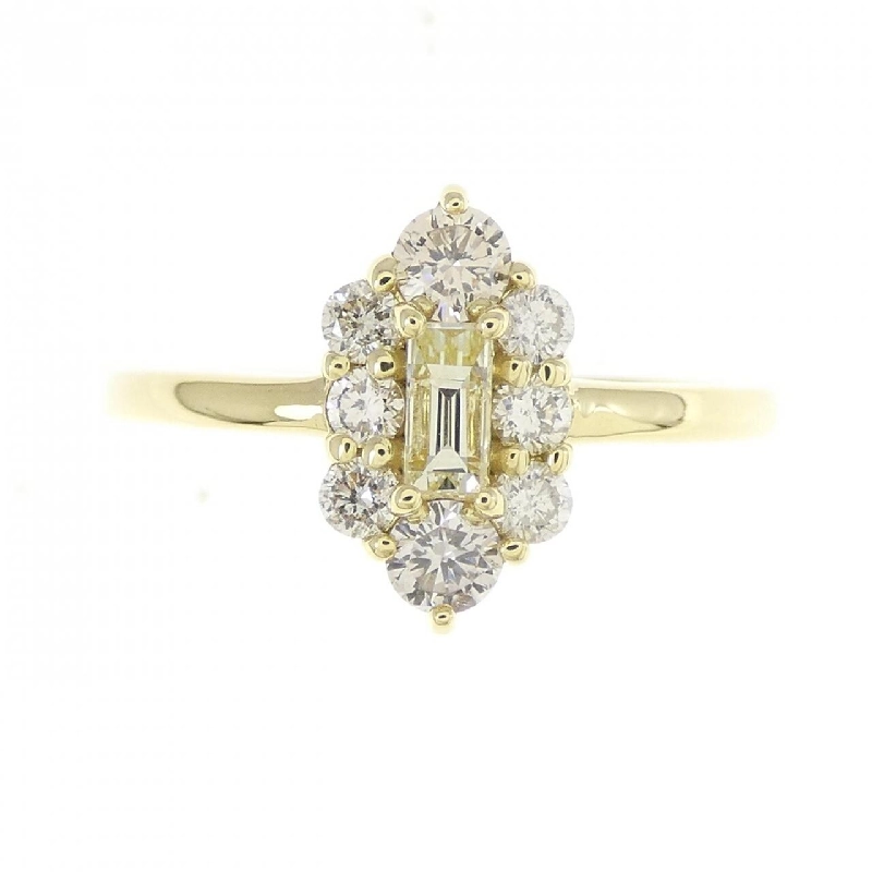 Nhẫn kim cương K18YG 0.51CT - Hàng hiệu Authentic 860325